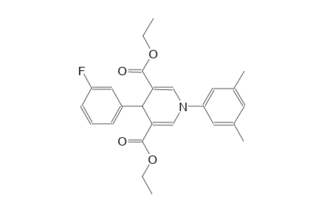 1-(3,5-dimethylphenyl)-4-(3-fluorophenyl)-4H-pyridine-3,5-dicarboxylic acid diethyl ester