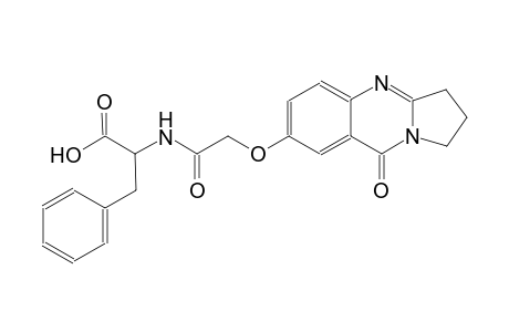 phenylalanine, N-[[(1,2,3,9-tetrahydro-9-oxopyrrolo[2,1-b]quinazolin-7-yl)oxy]acetyl]-, (alpha~1~S)-