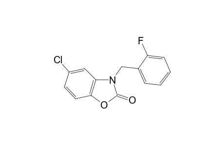 5-Chloro-3-(2-fluoro-benzyl)-3H-benzooxazol-2-one