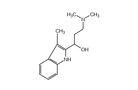 alpha-[2-(dimethylamino)ethyl]-3-methylindole-2-methanol