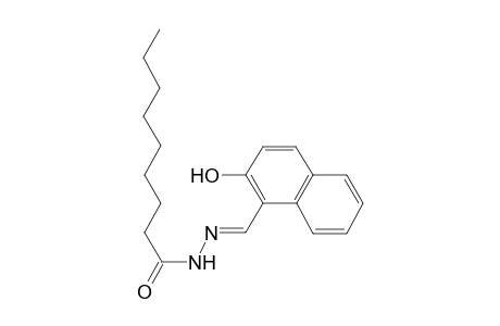 Nonanoylhydrazide, N2-(2-hydroxynapht-1-yl)methylene-