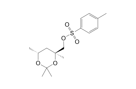 [(4S,6R)-2,2,4,6-tetramethyl-1,3-dioxan-4-yl]methyl 4-methylbenzenesulfonate