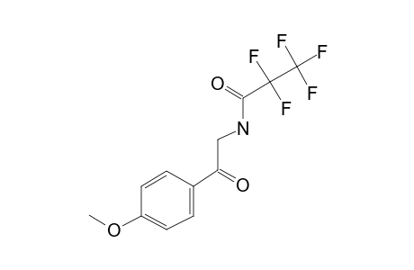 2-(4-Methoxyphenyl)-2-ketoethylamine, pfp