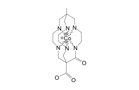 8-CARBOXYLATE-1-METHYL-3,6,10,13,16,19-HEXAAZABICYClO-[6.6.6]-ICOSAN-7-ONATO-(1-)-COBALT-(III)