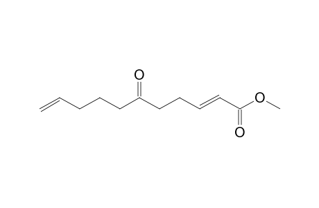 (2E)-6-ketoundeca-2,10-dienoic acid methyl ester