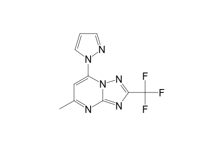 5-METHYL-7-(1H-PYRAZOL-1-YL)-2-(TRIFLUOROMETHYL)-[1,2,4]-TRIAZOLO-[1,5-A]-PYRIMIDINE