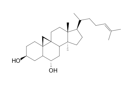 28,29-bis(nor)-Cycloarten-3.beta.,6.alpha.-diol