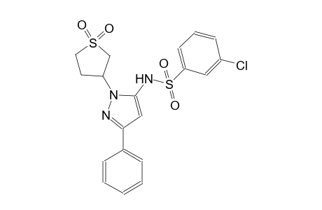 benzenesulfonamide, 3-chloro-N-[3-phenyl-1-(tetrahydro-1,1-dioxido-3-thienyl)-1H-pyrazol-5-yl]-