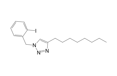 1-(2-Iodobenzyl)-4-octyl-1H-1,2,3-triazole