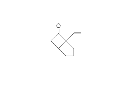 (1b,2b,5B)-2-Methyl-5-vinyl-bicyclo(3.2.0)heptan-6-one
