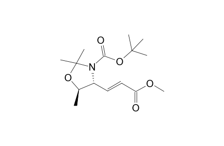 Methyl (2E,4R,5R)-4-[(tert-butoxycarbonyl)amino]-5-hydroxy-2-hexenoate Acetonide