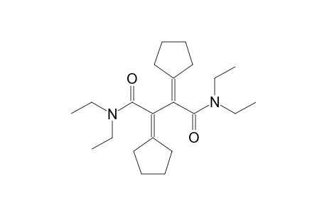 N,N-Diethyl-.alpha.-cyclopentylideneacetamide dimer