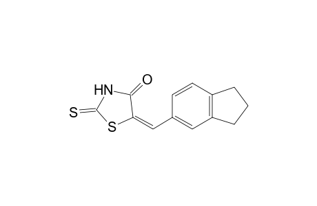 4-Thiazolidinone, 5-[(2,3-dihydro-1H-inden-5-yl)methylene]-2-thioxo-