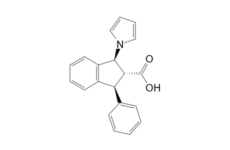 trans,trans-1-Phenyl-3-pyrrol-1-ylindan-2-carboxylic acid