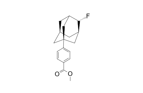 (E)-5-(4-METHOXYCARBONYLPHENYL)-2-FLUOROADAMANTANE