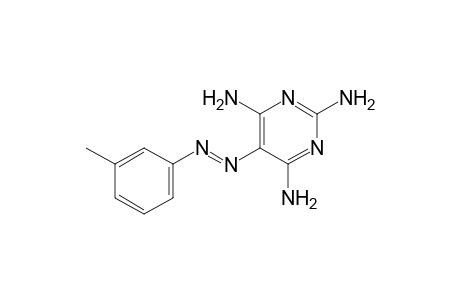 5-(m-tolylazo)-2,4,6-triaminopyrimidine