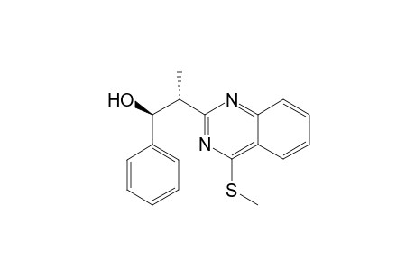 (1S,2R)-2-(4-methylsulfanylquinazolin-2-yl)-1-phenyl-propan-1-ol