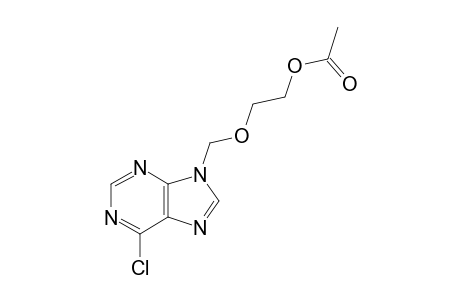 2-(6-CHLORO-PURIN-9-YLMETHOXY)-ETHYL-ACETATE