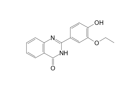 2-[3-(Ethyloxy)-4-hydroxyphenyl]quinazolin-4(3H)-one