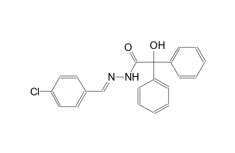 benzeneacetic acid, alpha-hydroxy-alpha-phenyl-, 2-[(E)-(4-chlorophenyl)methylidene]hydrazide