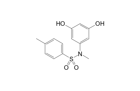 5-(methyl-tosyl-amino)-resorcinol
