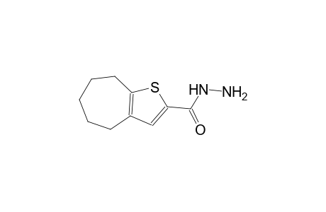 5,6,7,8-tetrahydro-4H-cyclohepta[b]thiophene-2-carbohydrazide