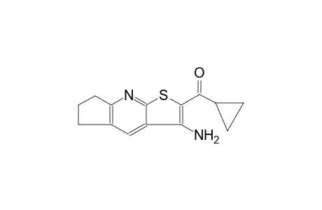 methanone, (3-amino-6,7-dihydro-5H-cyclopenta[b]thieno[3,2-e]pyridin-2-yl)cyclopropyl-