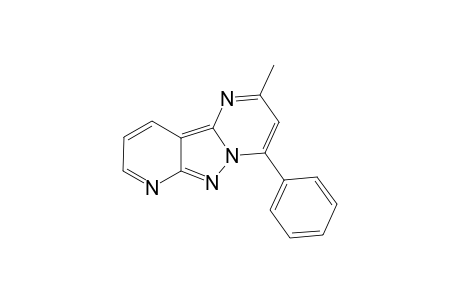 4-Phenyl-2-methylpyrido[2',3' ; 3,4]pyrazolo[1,5-a]pyrimidine