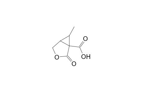 6-Methyl-2-oxo-3-oxabicyclo[3.1.0]hexane-1-carboxylic acid