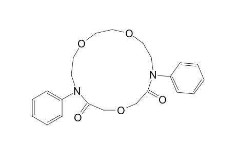 1,10-Diphenyl-1,10-diaza-4,7,13-trioxacyclopentadecan-11,15-dione