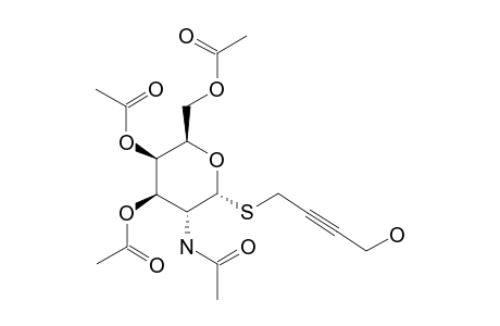 1-HYDROXY-2-BUTYN-4-YL-2-ACETAMIDO-2-DEOXY-1-THIO-3,4,6-TRI-O-ACETYL-ALPHA-D-GALACTOPYRANOSIDE