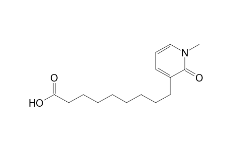 3-Pyridinenonanoic acid, 1,2-dihydro-1-methyl-2-oxo-