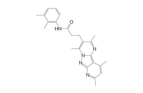 pyrido[2',3':3,4]pyrazolo[1,5-a]pyrimidine-3-propanamide, N-(2,3-dimethylphenyl)-2,4,8,10-tetramethyl-