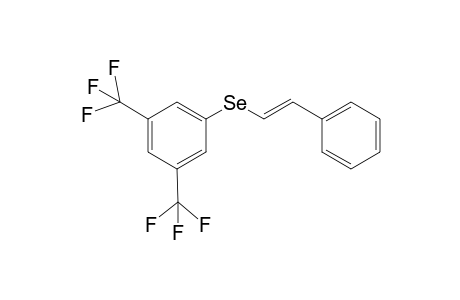 (E)-1-Styrylselenyl-3,5-bis(trifluoromethyl)benzene