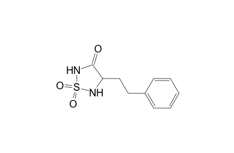 1,2,5-Thiadiazolidin-3-one, 4-(2-phenylethyl)-, 1,1-dioxide, (.+-.)-