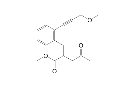 4-keto-2-[2-(3-methoxyprop-1-ynyl)benzyl]valeric acid methyl ester