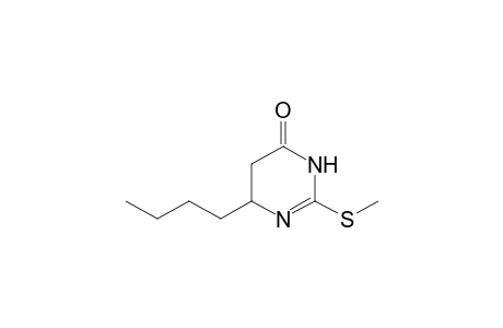 2-Methylthio-6-n-butyl-5,6-dihydropyrimidine-4(3H)-one