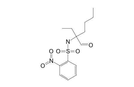 (+)-2-ETHYL-2-(2'-NITROBENZENE)-SULFONYLAMINOHEXANAL