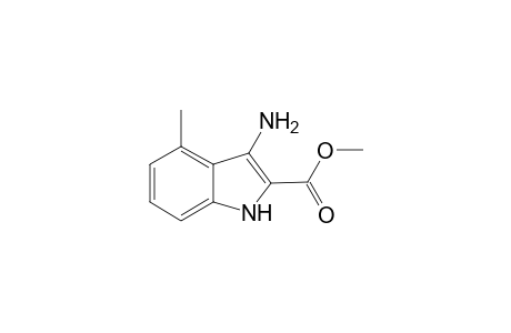 1H-Indole-2-carboxylic acid, 3-amino-4-methyl-, methyl ester