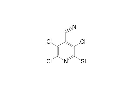 2,3,5-Trichloro-6-mercaptopyridine-4-carbonitrile
