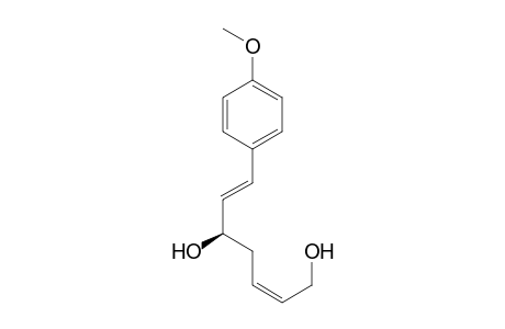 (2Z,5R,6E)-7-(4-Methoxyphenyl)hepta-2,6-diene-1,5-diol
