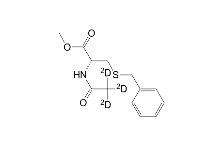 N-(Trideuterioacetyl)-S-benzyl-cysteine Methyl Ester