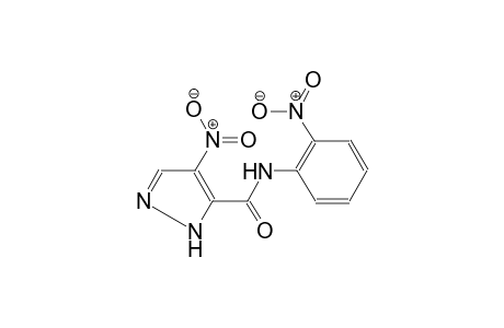 1H-pyrazole-5-carboxamide, 4-nitro-N-(2-nitrophenyl)-
