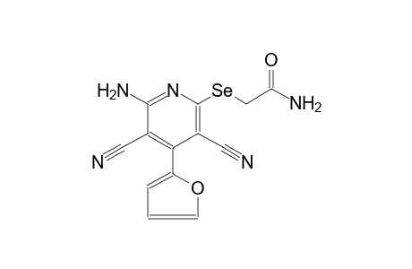acetamide, 2-[[6-amino-3,5-dicyano-4-(2-furanyl)-2-pyridinyl]seleno]-