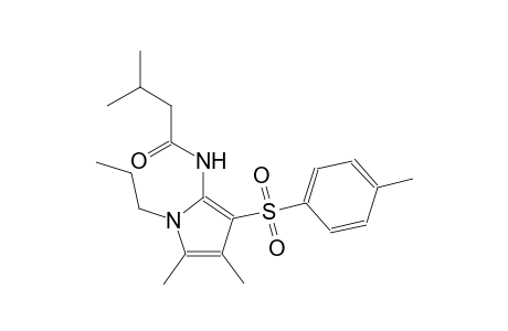 butanamide, N-[4,5-dimethyl-3-[(4-methylphenyl)sulfonyl]-1-propyl-1H-pyrrol-2-yl]-3-methyl-
