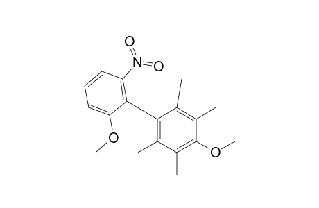 1,1'-Biphenyl, 2',4-dimethoxy-2,3,5,6-tetramethyl-6'-nitro-