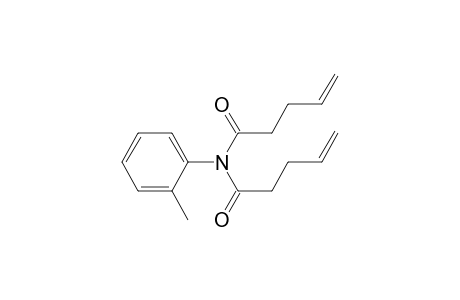 N-(2-Methylphenyl)-N-(pent-4-enoyl)pent-4-enamide