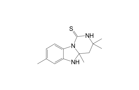 1-(2'-Amino-4'-methylphenyl)-6-hydroy-4,4,6-trimethyl-1,4,5,6-tetrahydropyrimidinobenzimidazole-2(3H)-thione