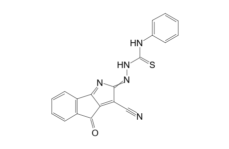 N-Phenyl-2(3-cyano-4-oxoindeno[1,2-b]pyrrol-2(4H)-ylidene)hydrazinecarbothioamide