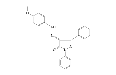 1,3-DIPHENYLPYRAZOLE-4,5-DIONE, 4-[(p-METHOXYPHENYL)HYDRAZONE]